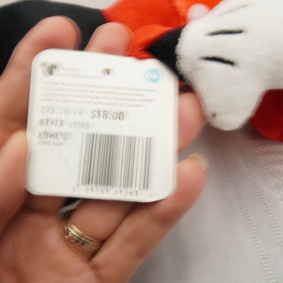 KIDS PREFERRED plush  Disney Baby Minnie mouse High Contrast Crinkle Plush Toy - Picture 8 of 10